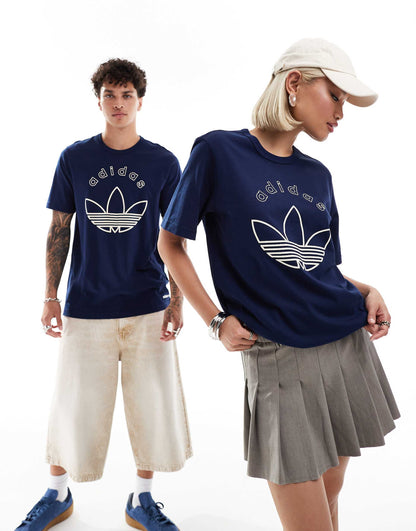 Originals Unisex Trefoil Graphic T-Shirt