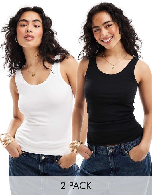 2 Pack Jersey Tank Top