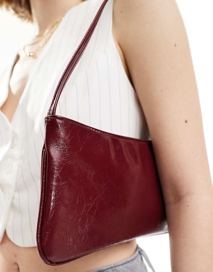 Shoulder Bag With Skinny Double Strap