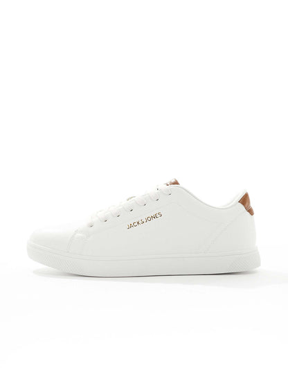 Faux Leather Trainer