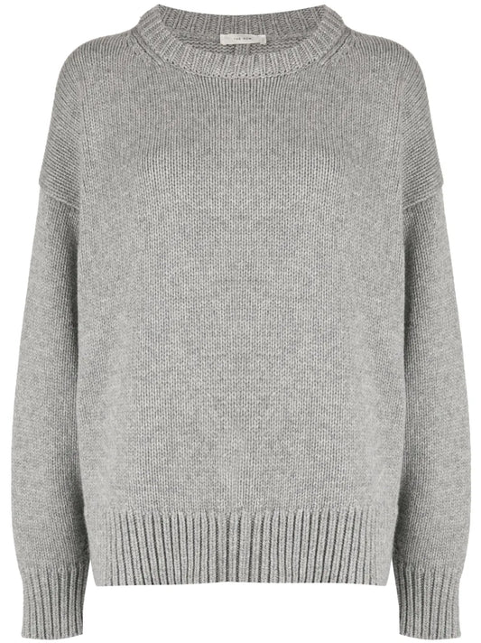 Drop-Shoulder Crewneck Jumper