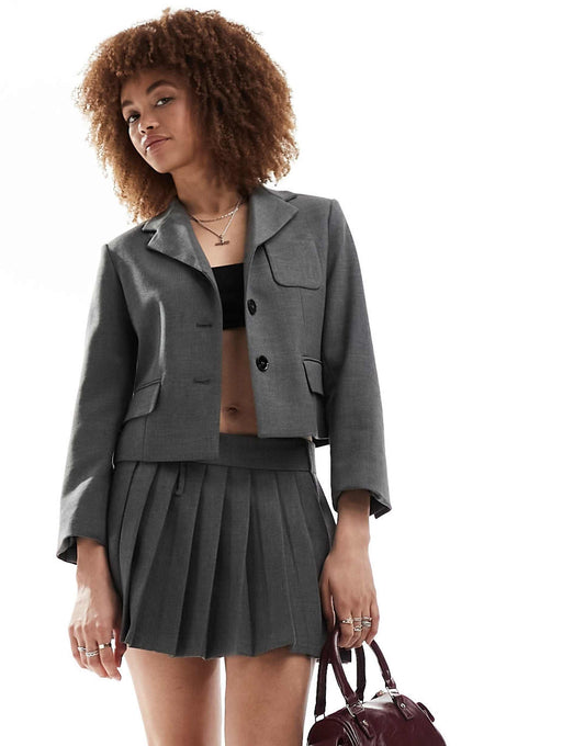 Front Pocket Co-Ord Blazer