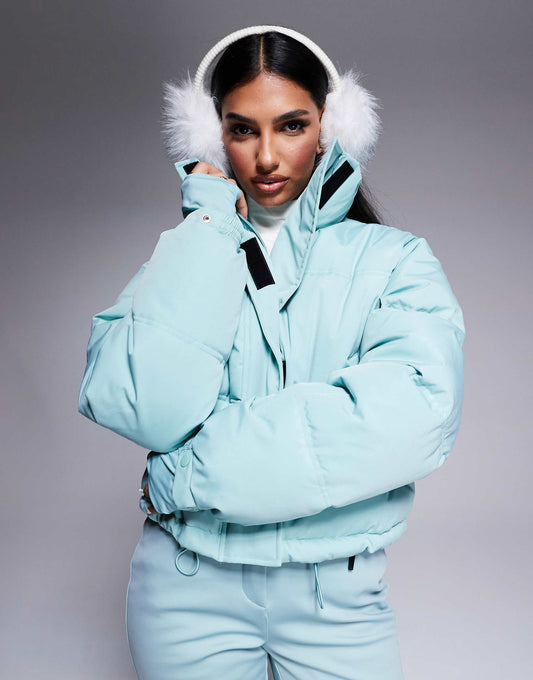 Ski Boxy Fit Puffer Ski Jacket