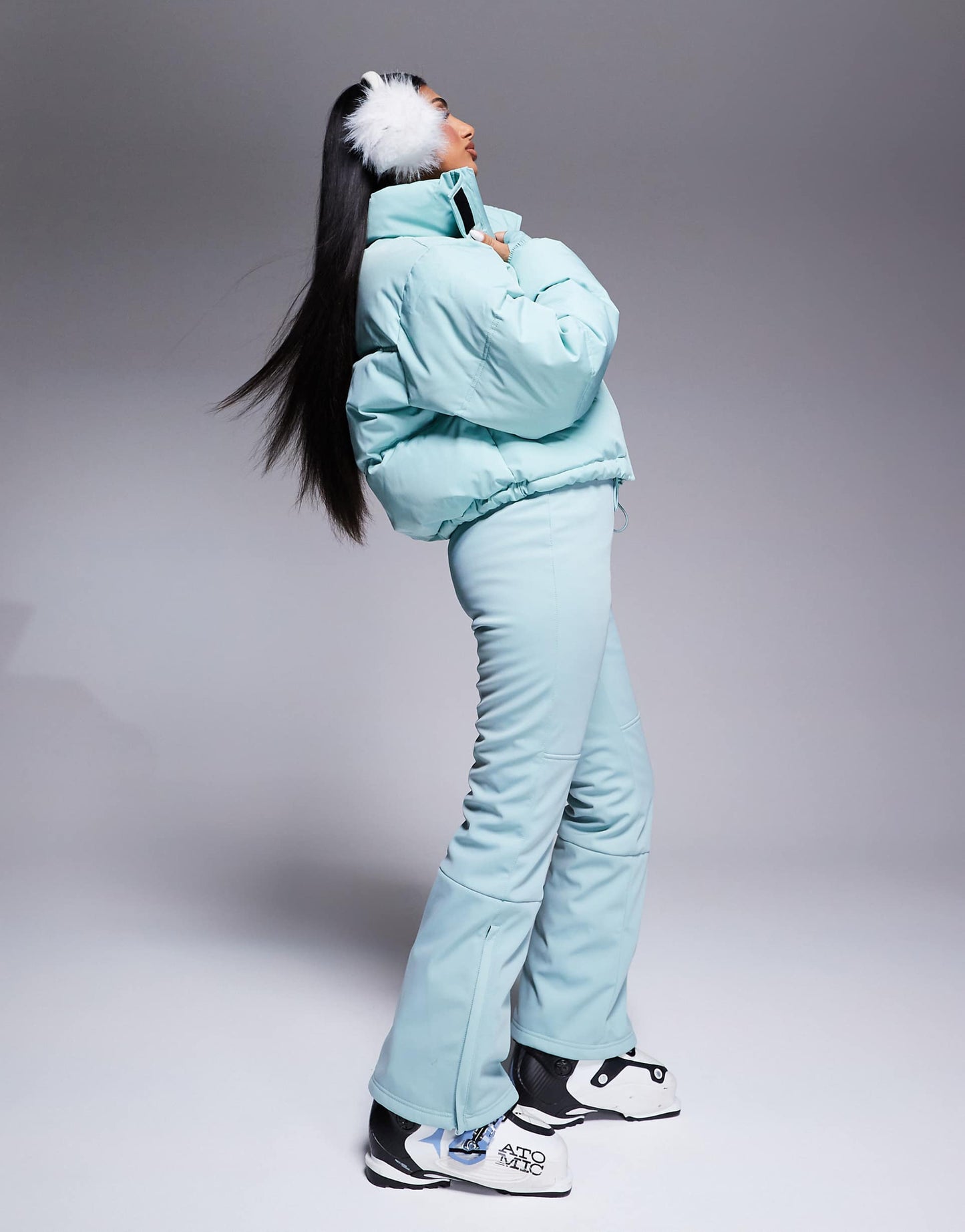 Ski Boxy Fit Puffer Ski Jacket