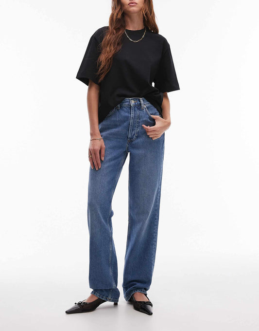 Kort High Rise Straight Jean