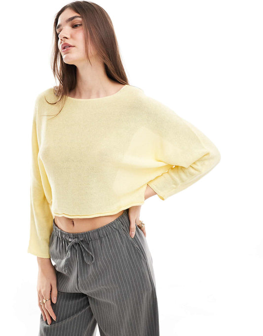 Rustic Knit Slouchy Jumper