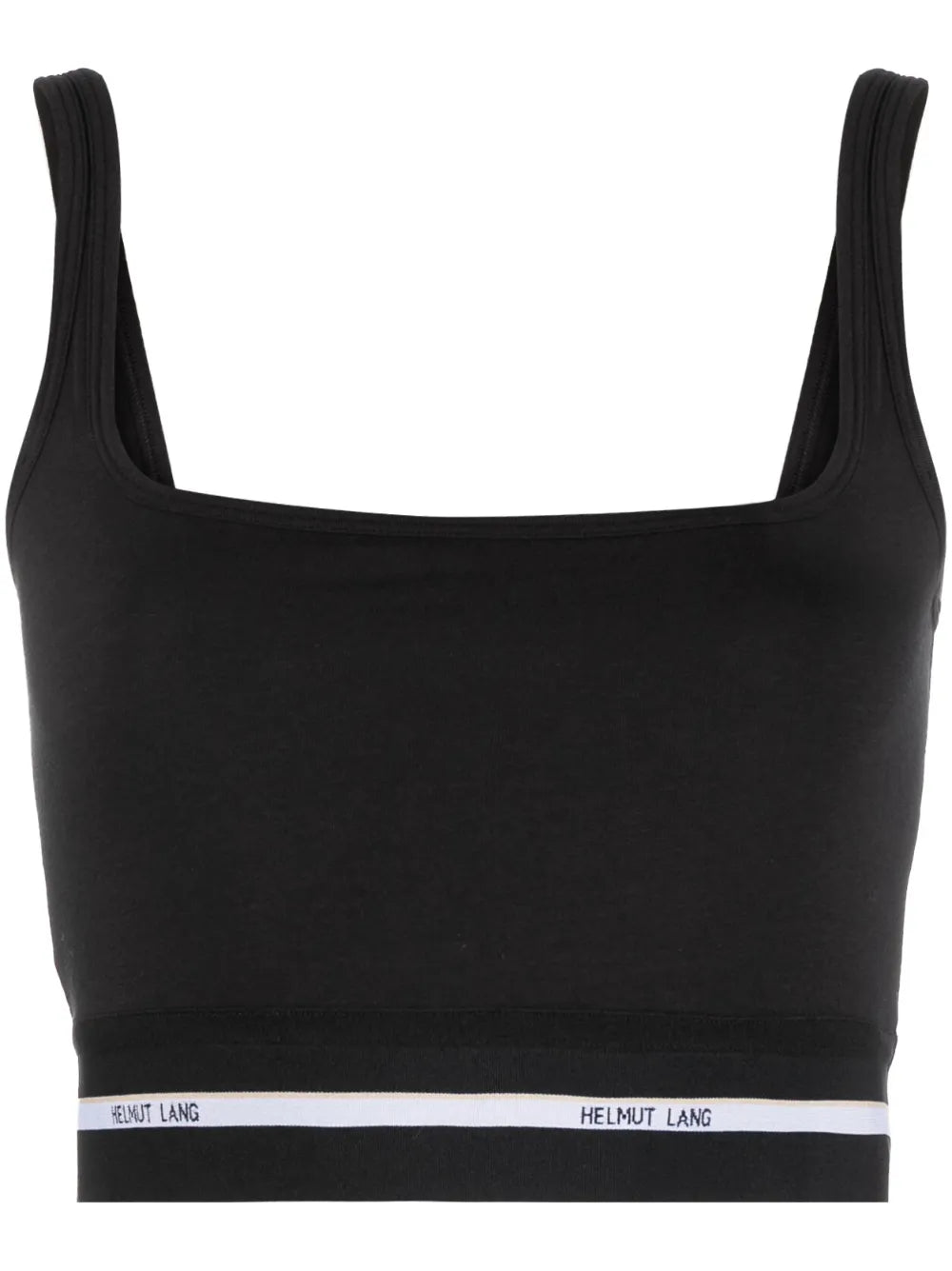 Logo-Band Cropped Top