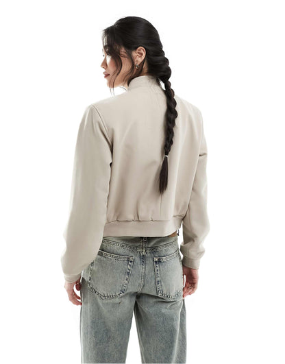 Short Bomber Jacket