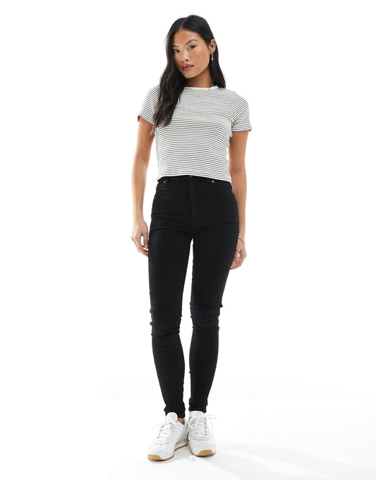 Petite Solitaire High Waist Super Skinny Jeans