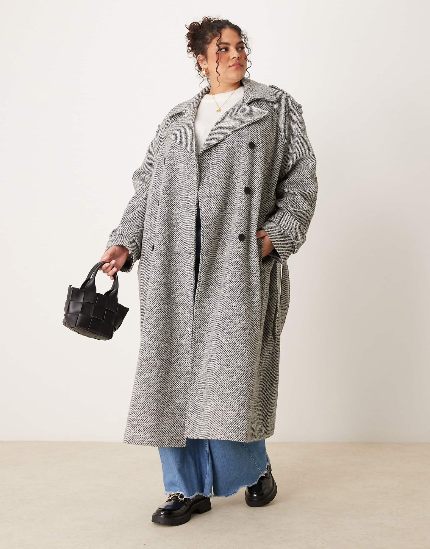 Curve Formal Trench Coat