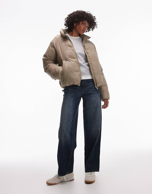 Bomber Puffer Jacket