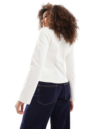 Jyn Distressed Twill Jacket