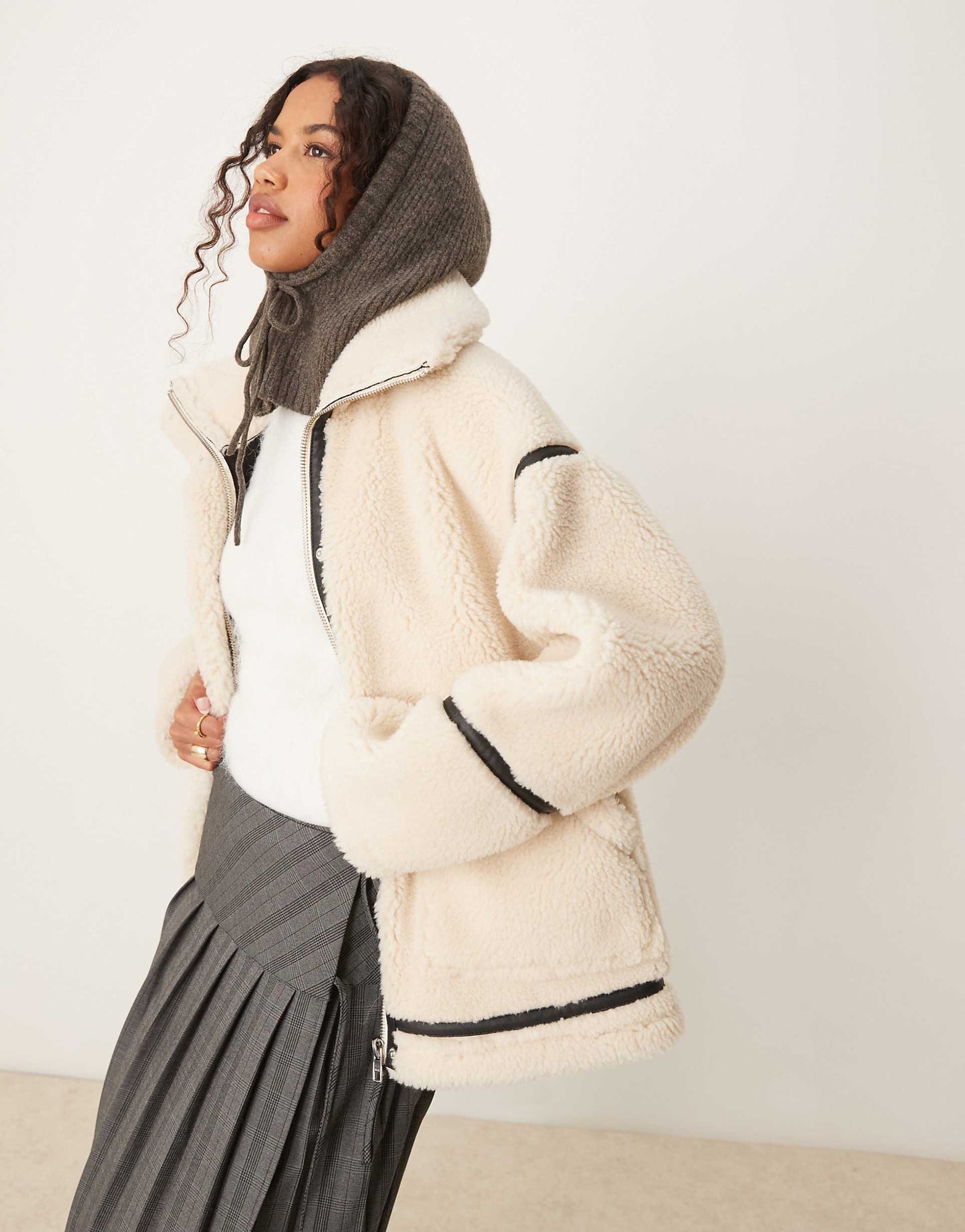 Borg Outer Aviator Jacket