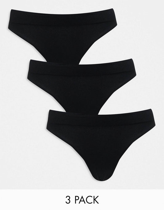 Cat Seamless Brief 3-Pack