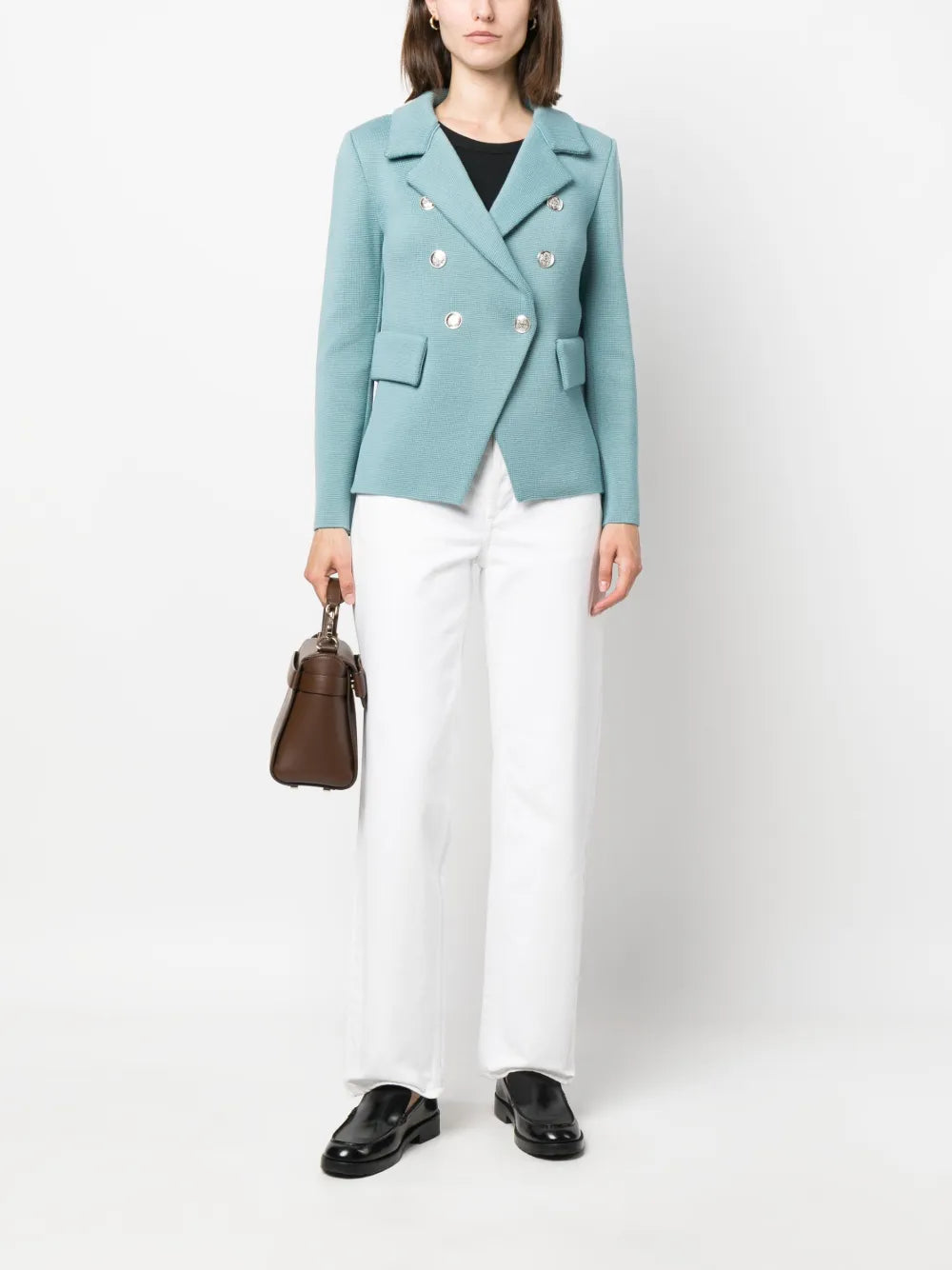 Double-Breasted Wool Blazer