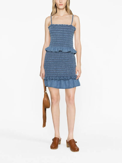Daline Denim Top