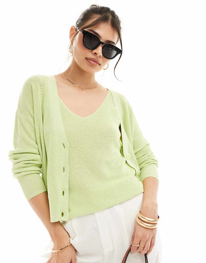 Lightweight Cardigan Co-Ord