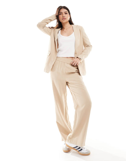 Tailored Mix And Match Wide Leg Trouser Co-Ord