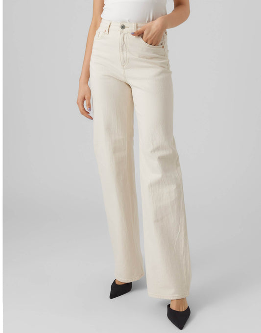 High Rise Wide Leg Jeans