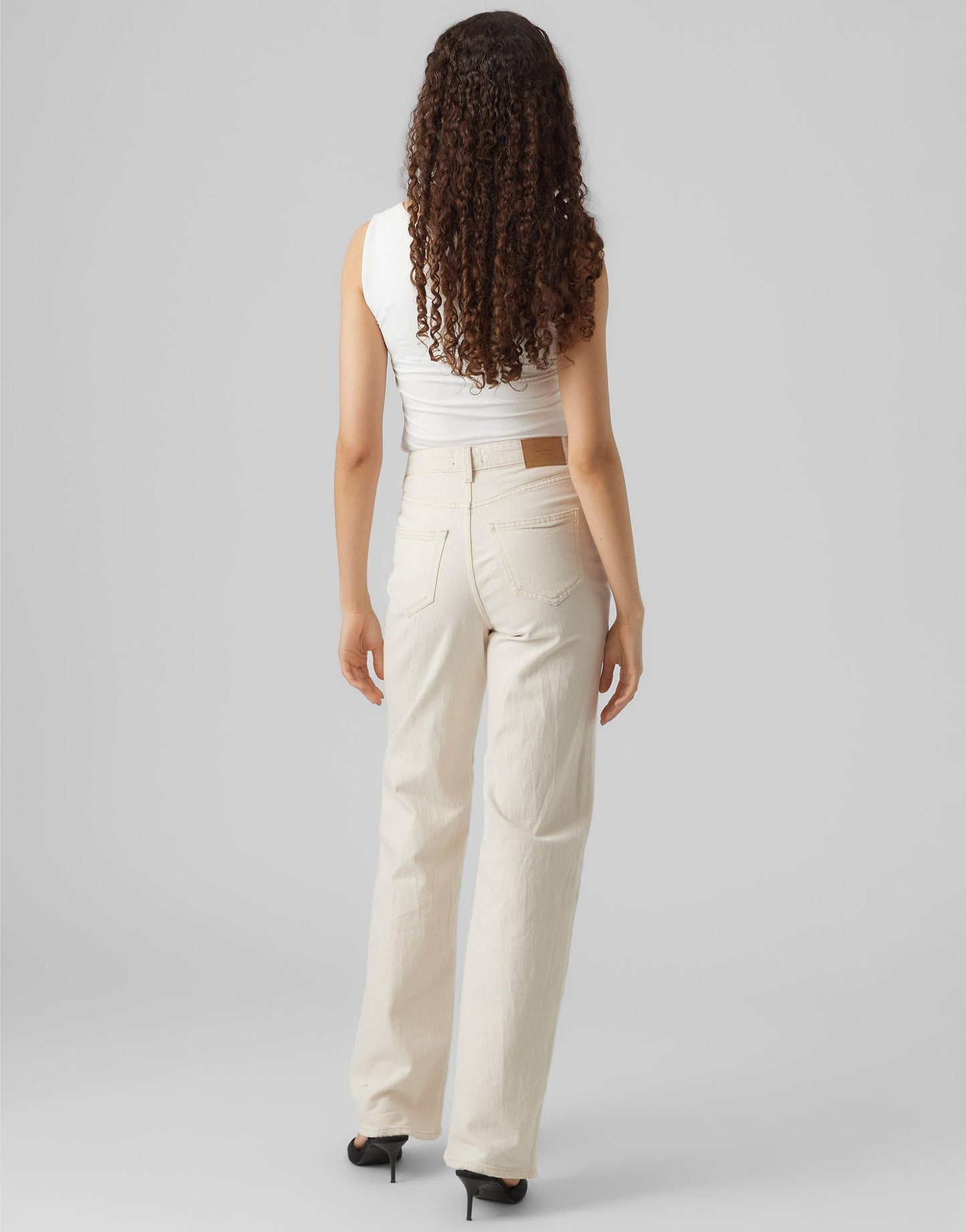 High Rise Wide Leg Jeans
