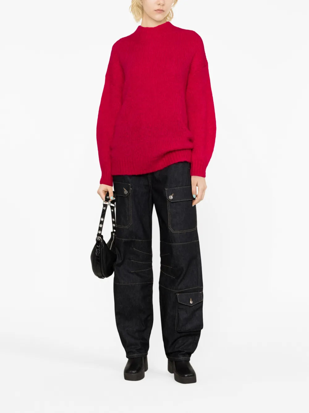Idol Mock-Neck Jumper