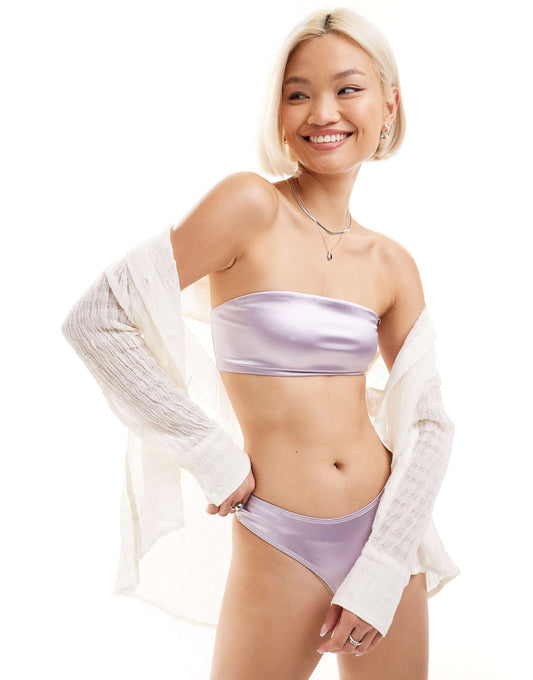 Mix And Match Bikini And Swimsuit