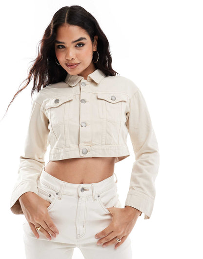Cropped Denim Jacket