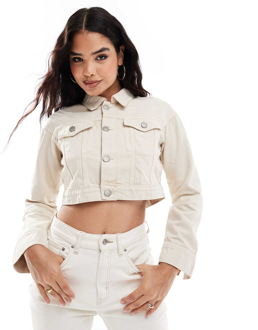 Cropped Denim Jacket