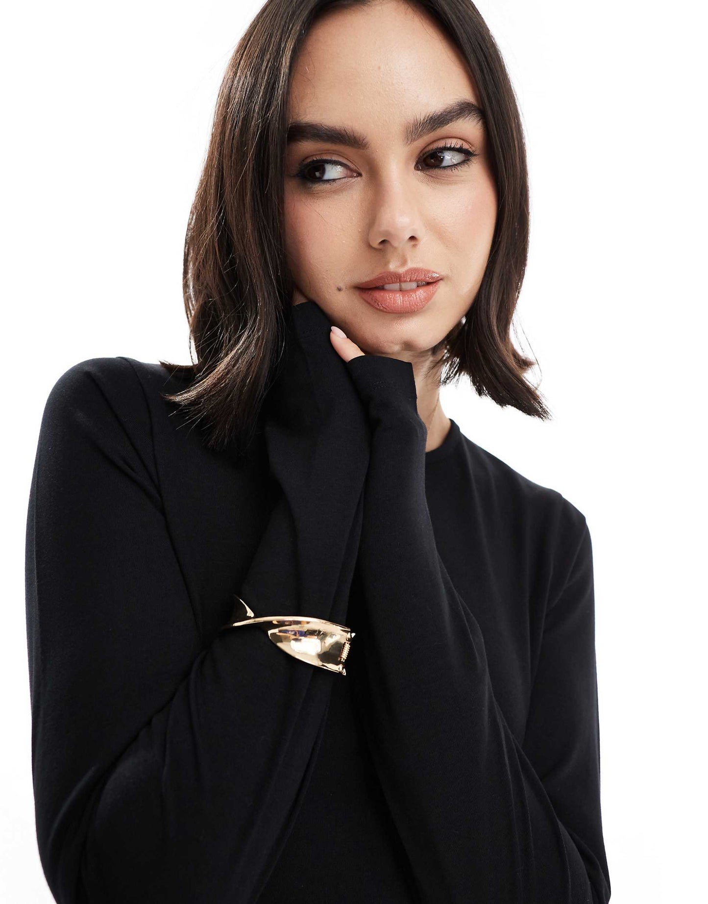 Long Sleeve Baby Crop Tee