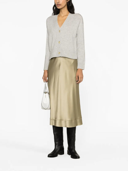 Wool-Cashmere Blend Cardigan