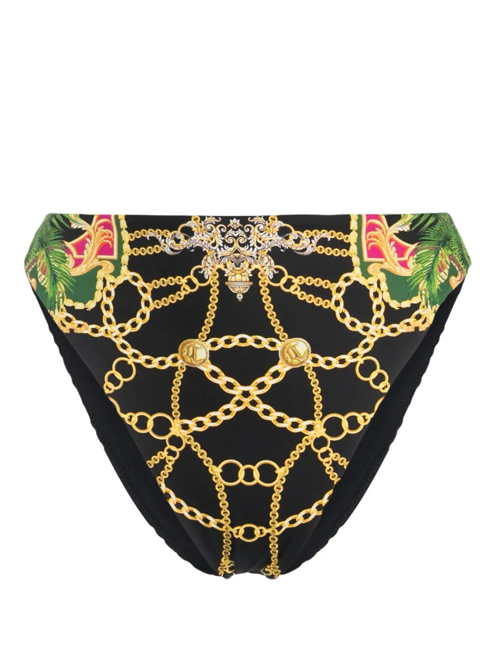 Jealousy And Jewels Baroque-Print Bikini Bottoms