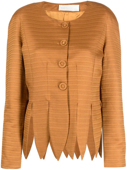 Wade Ribbed Satin Jacket