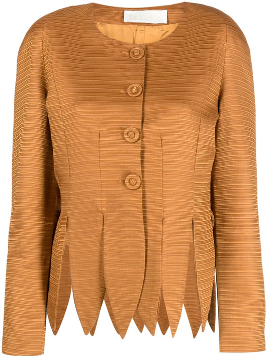 Wade Ribbed Satin Jacket