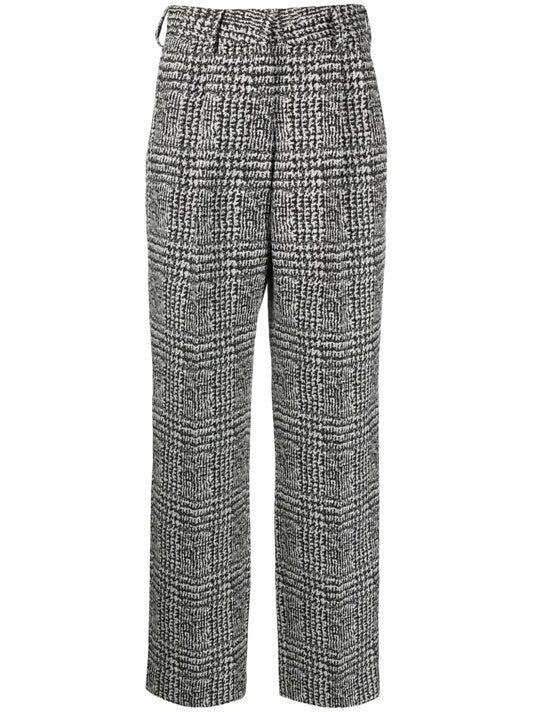 Fox Prince Of Wales Straight-Leg Trousers