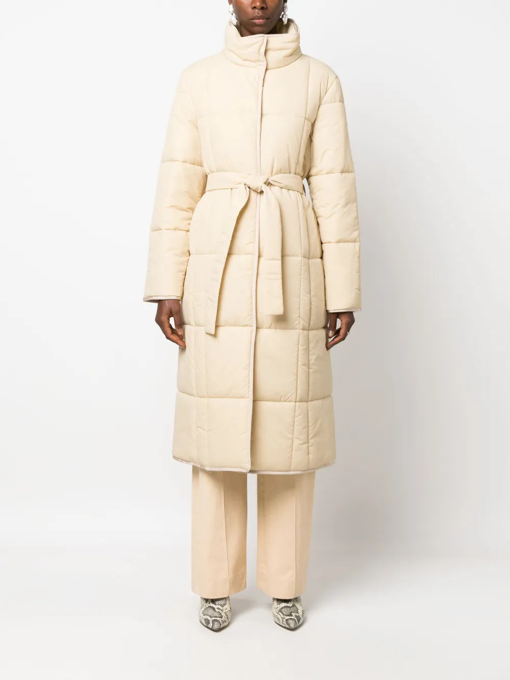 Tracey Belted Padded Coat