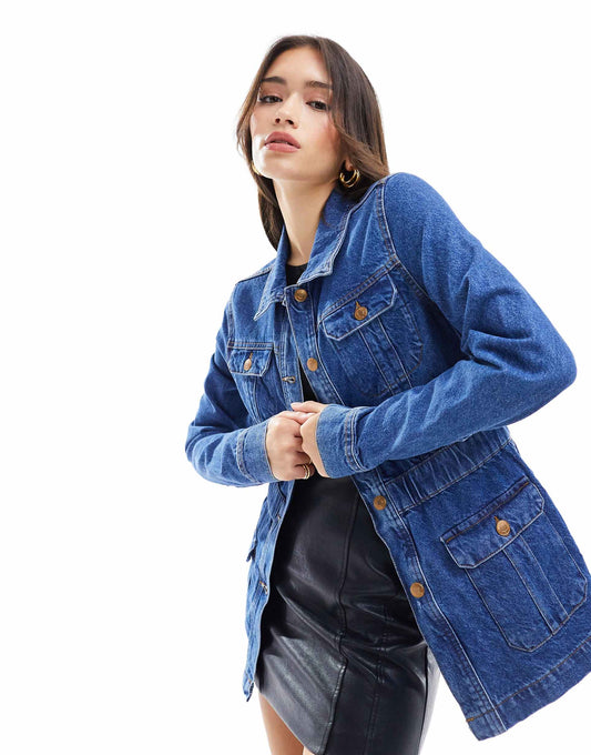 Hatton Denim Safari Jacket