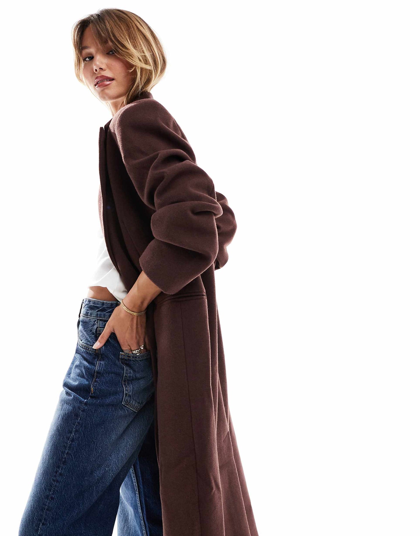Strong Shoulder Dad Coat