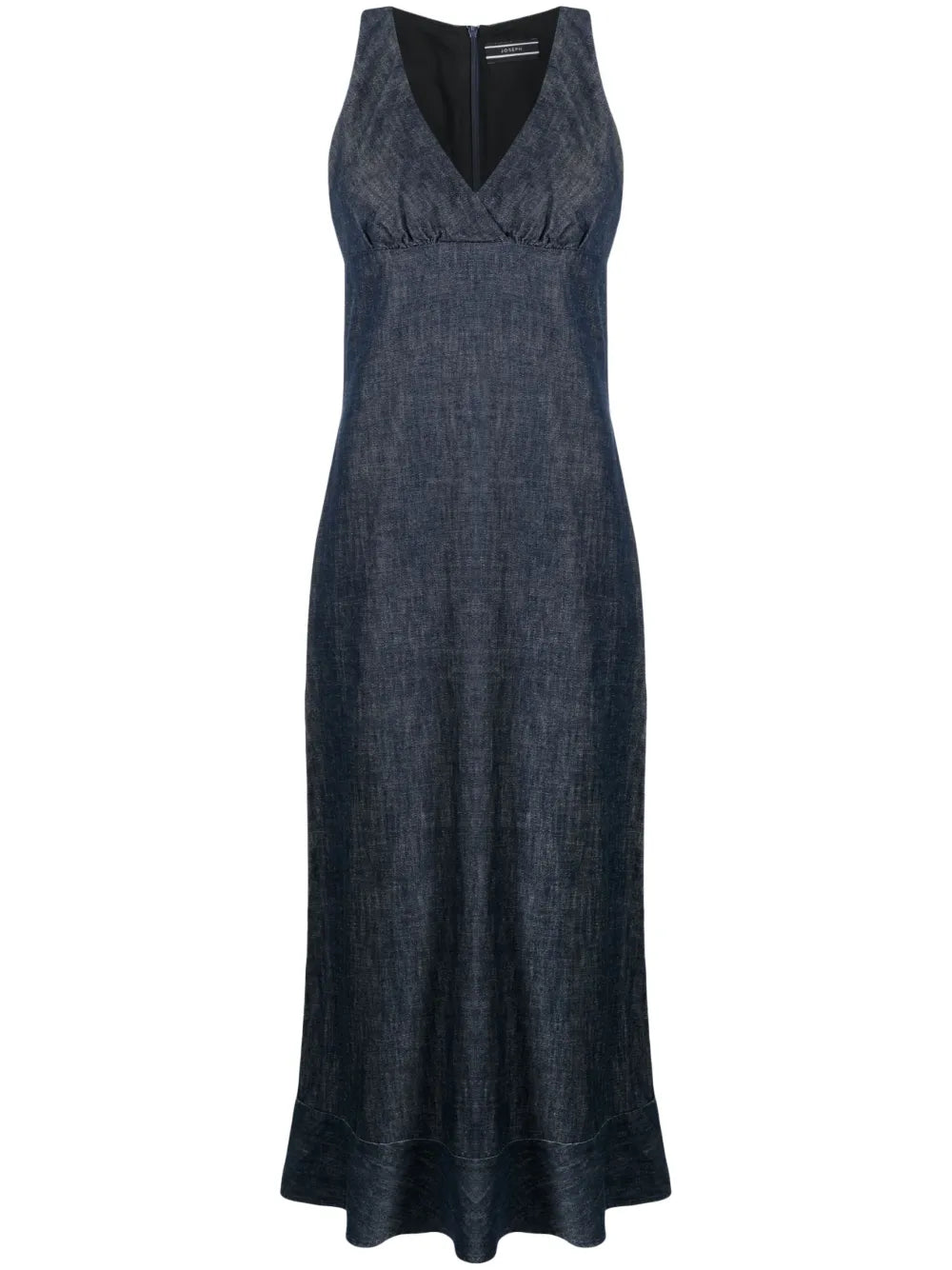 V-Neck Sleeveless Cotton Dress