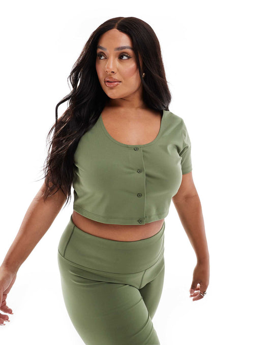 Curve Studio Soft Touch Active Short Sleeve Cardigan
