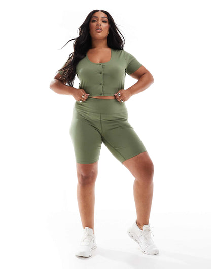 Curve Studio Soft Touch Active Short Sleeve Cardigan