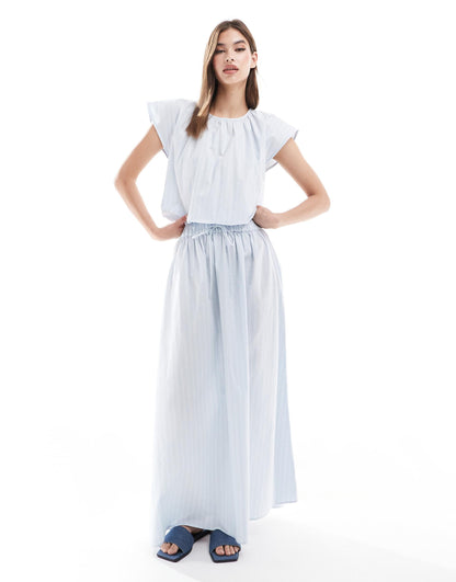 Elasticated Waist Co-Ord Top