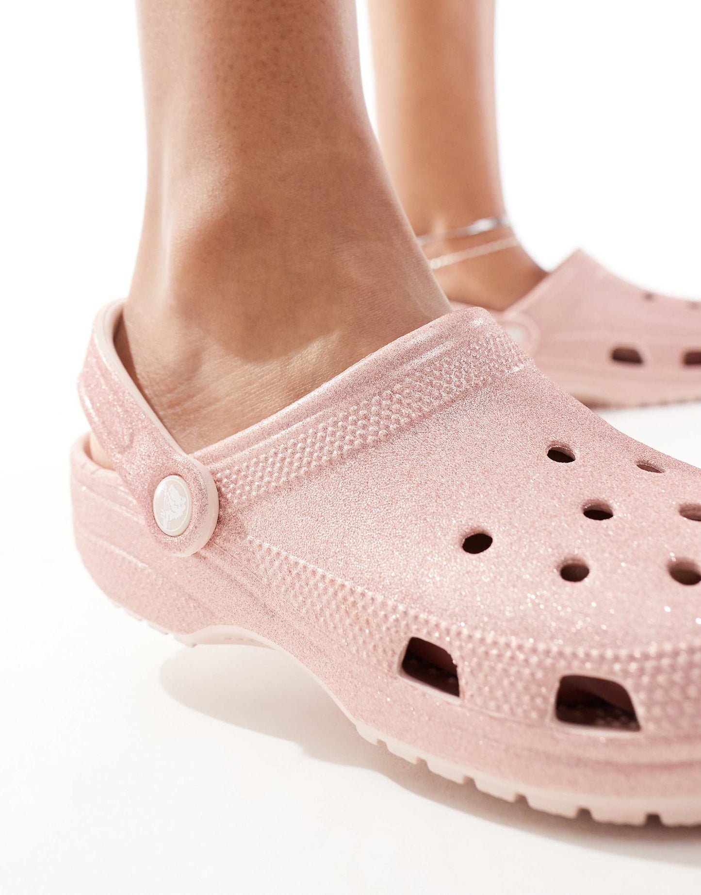 Classic Clogs In Quartz Glitter