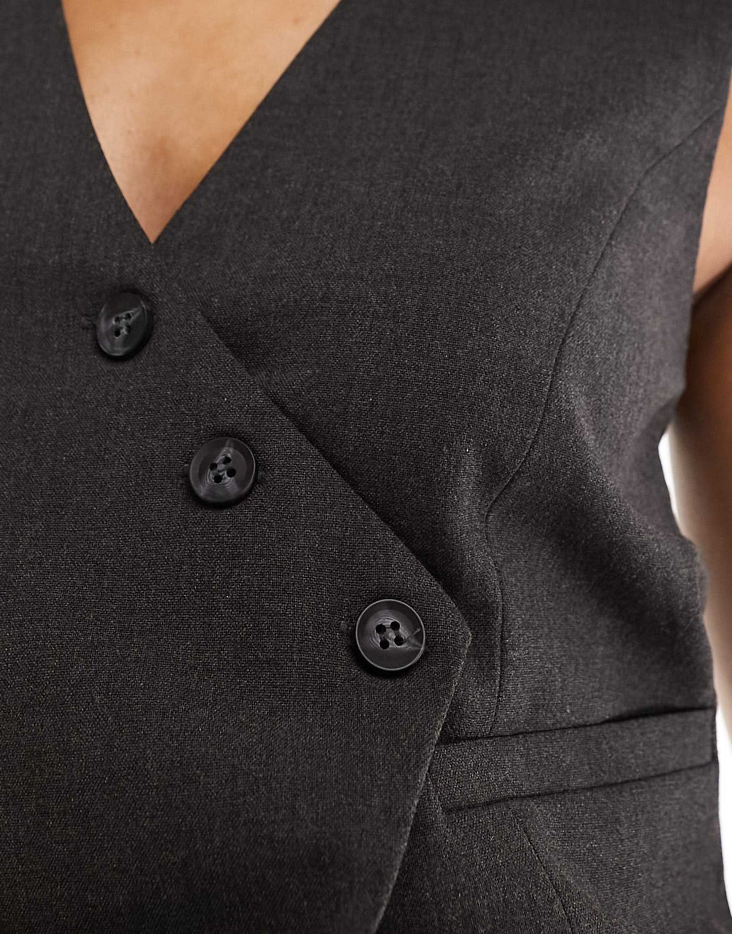 Cross Over Detail Waistcoat
