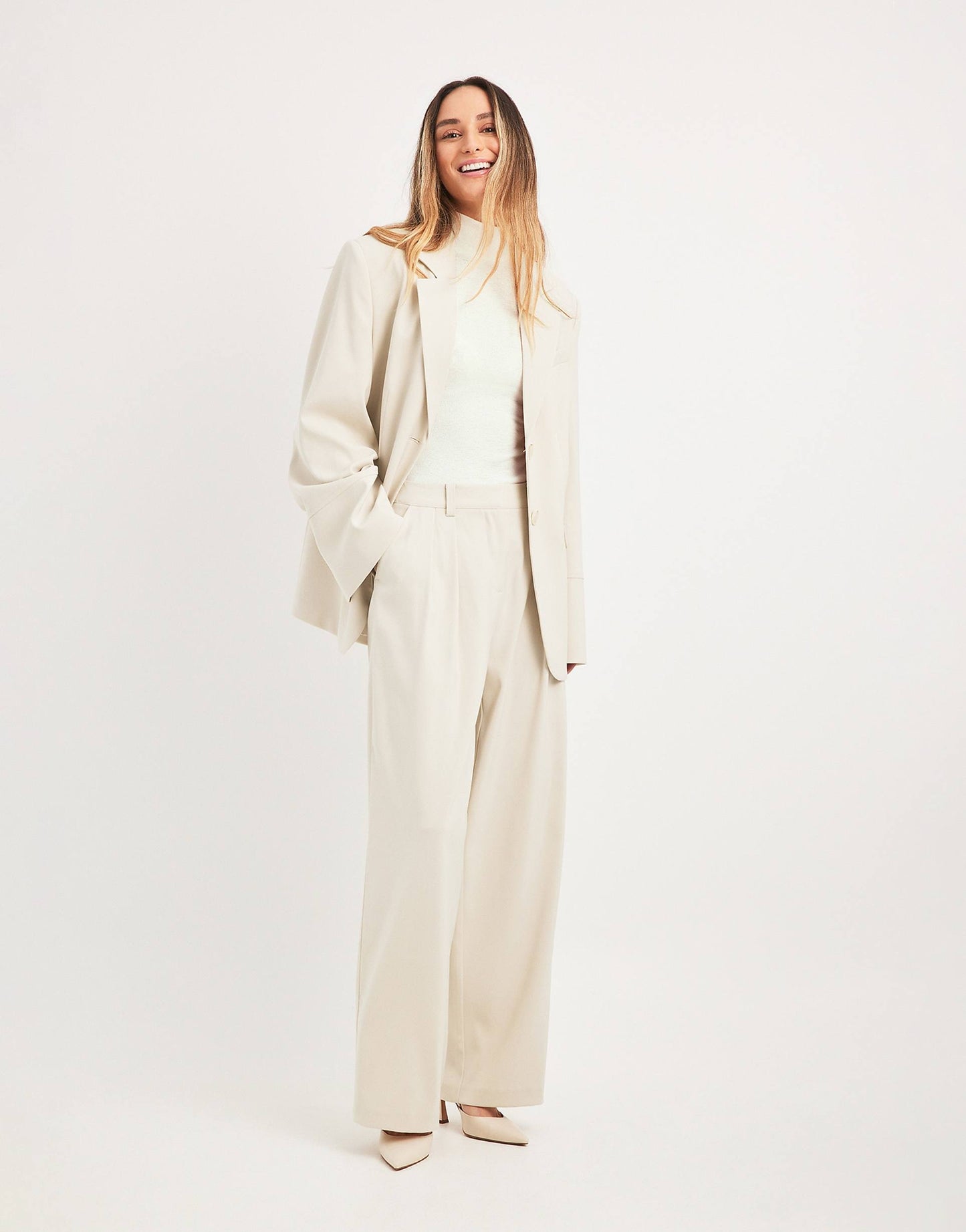 Co-Ord Wide Sleeve Blazer