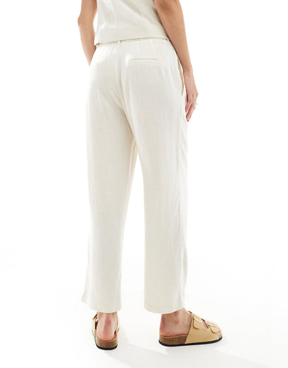 Linen Look Chino
