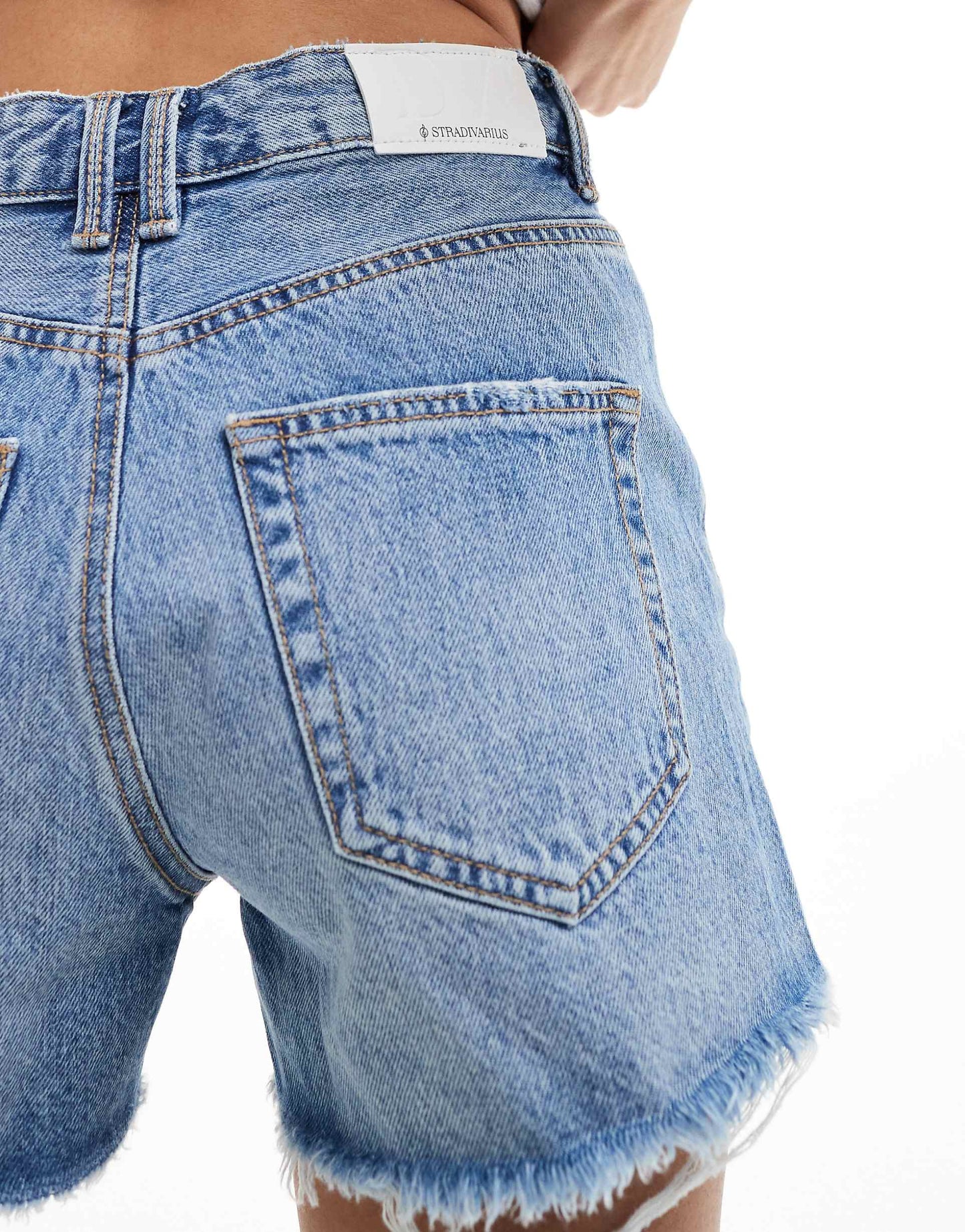 Ripped Denim Short