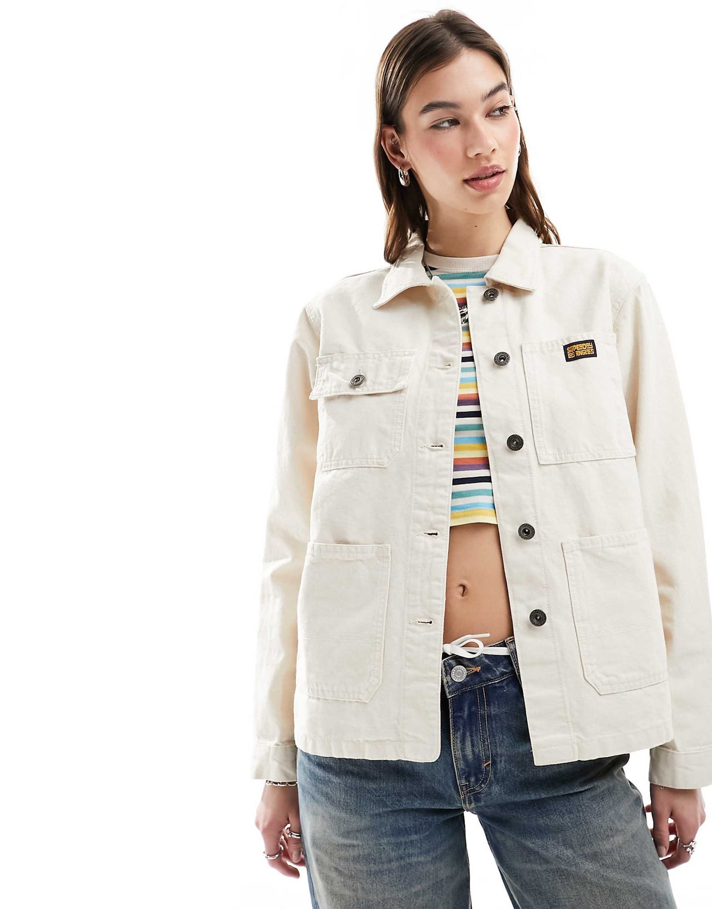 Cotton Vintage Chore Jacket