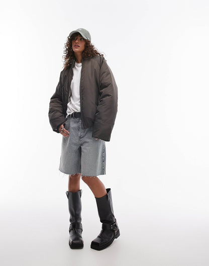 Bomber Puffer Jacket