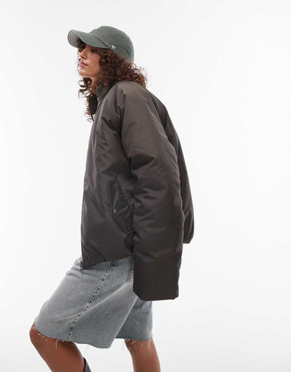 Bomber Puffer Jacket