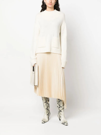 Double-Pocket Cashmere Jumper